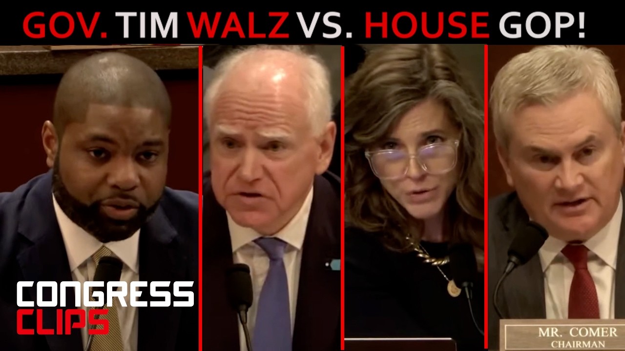 Minnesota Fraud Hearing! The 3 Biggest Moments as House Republicans Grill Tim Walz