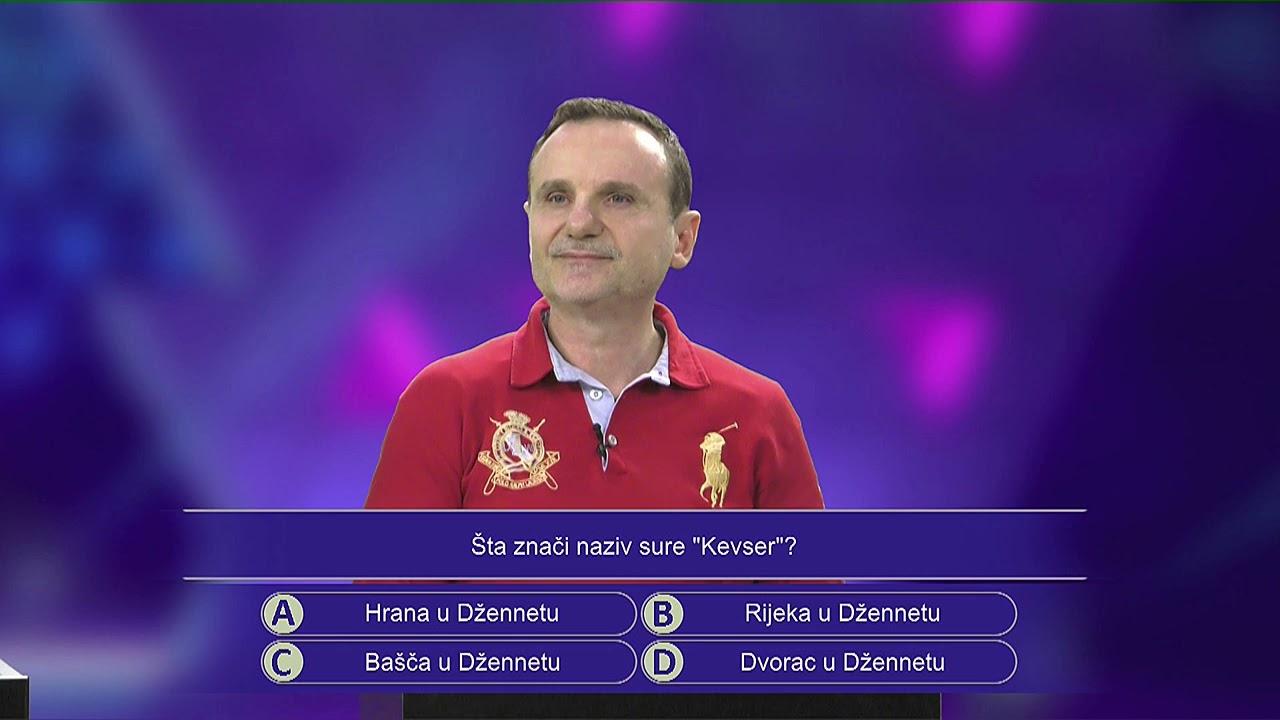 5. epizoda islamskog kviza IKRE' na Sandžak televiziji