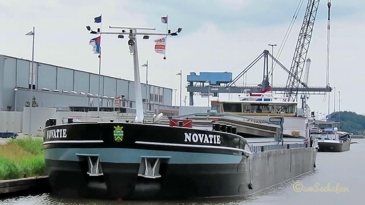GMS NOVATIE PC2193 MMSI 244700384 riverbarge inland cargo ship Binnenschiff