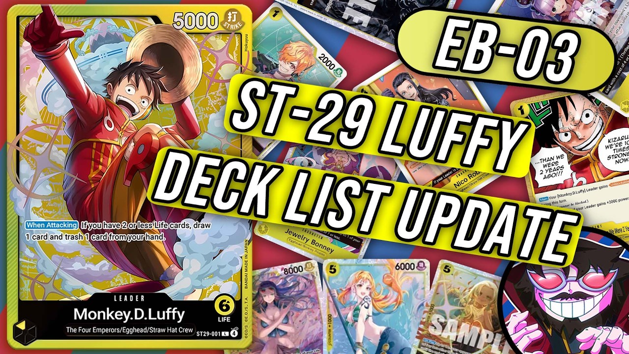 EB03 Yellow Luffy Deck Profile 🟡 Top Meta Contender?! | One Piece TCG