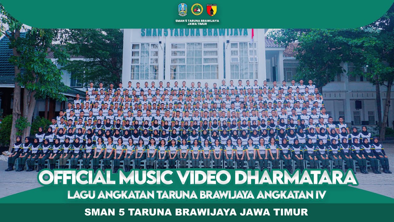OFFICIAL MUSIC VIDEO DHARMATARA || SMAN 5 TARUNA BRAWIJAYA JAWA TIMUR