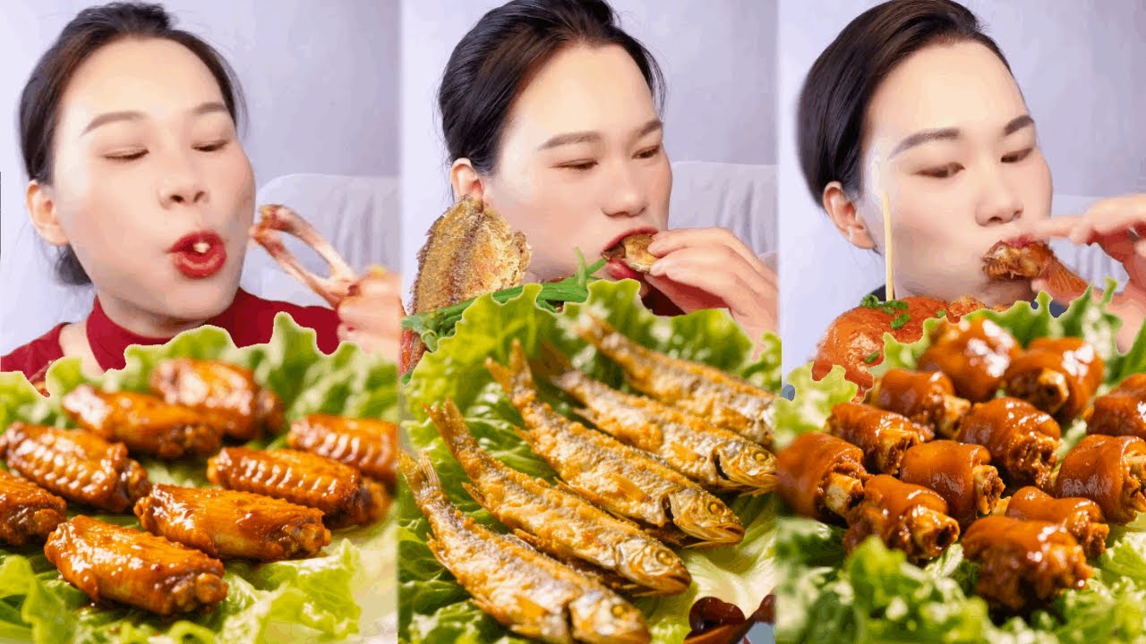 【ASMR】【MUKBANG】香辣炸鱼Spicy Fried Fish | EATING SHOW |CHINESE MUKBANG |食べ |吃播 LOVE ASMR•JENNIE