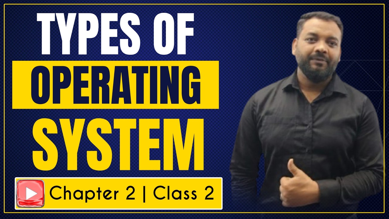 Types of Operating System Explained 🔥 | Batch, Time Sharing & Real Time OS (Hindi)