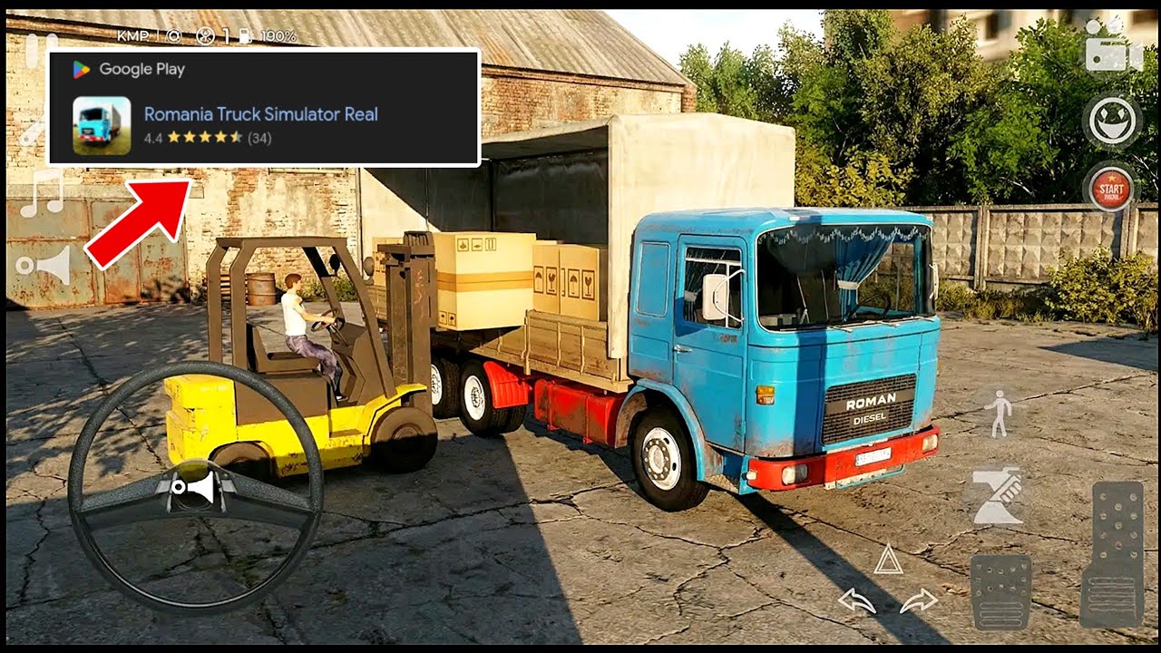 Romania Truck Simulator - First Look Gameplay 