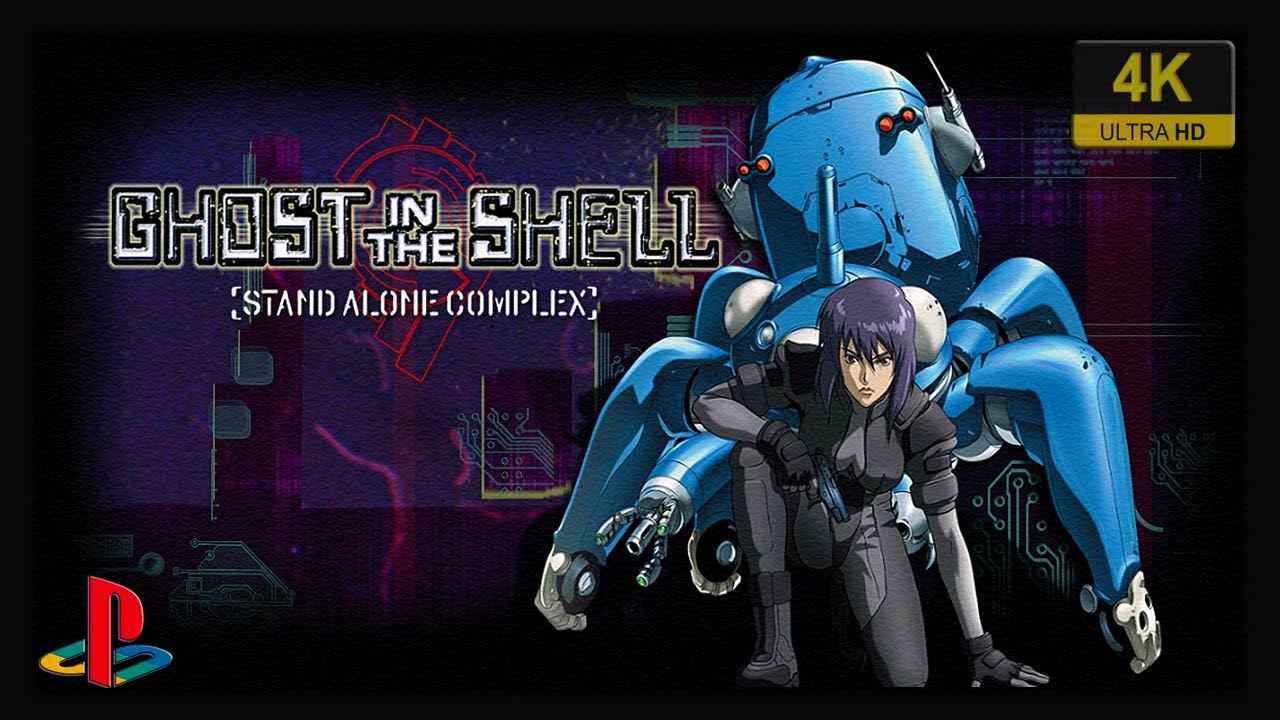 Ghost in the Shell: Stand Alone Complex |4k60fps| Longplay (PlayStation 2)