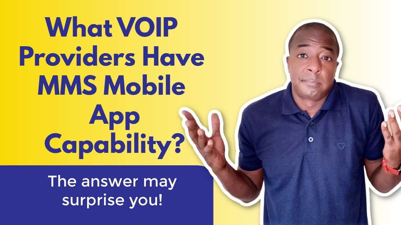 What VOIP service provider offers MMS Text Messaging?