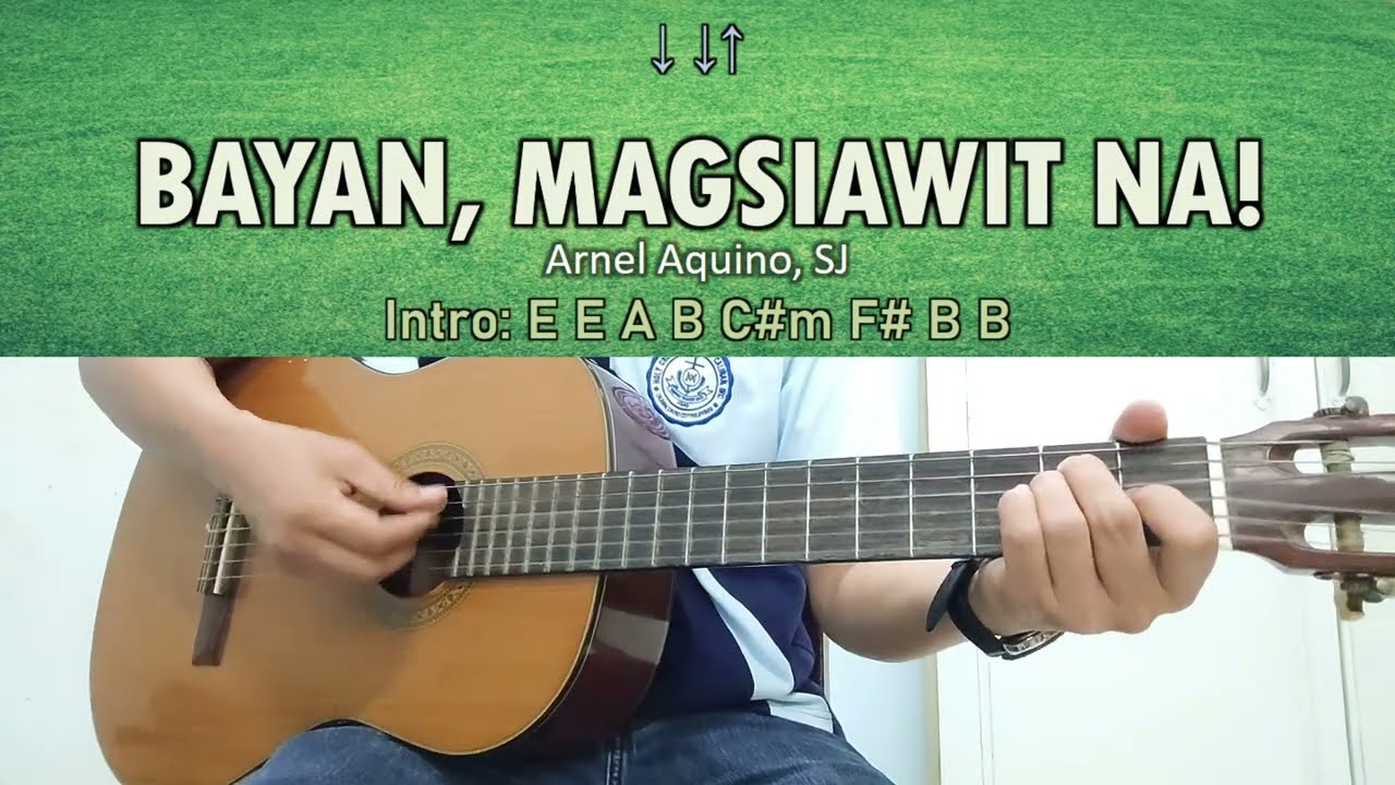 Bayan, Magsiawit Na! Arnel Aquino, SJ - Guitar Chords