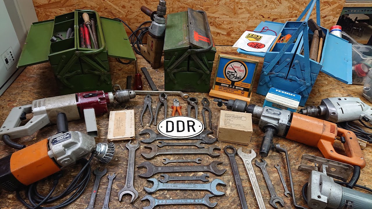 The Tools of Socialist East-Germany! Repair-A-Thon!