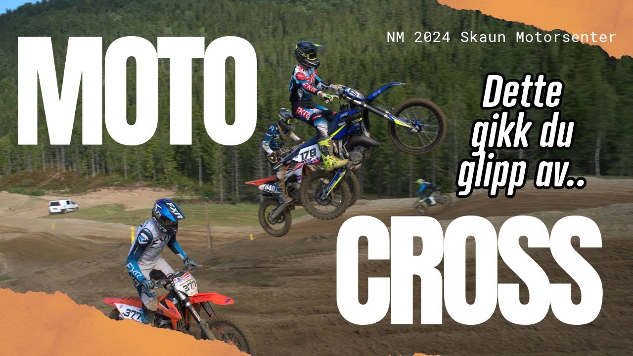 Motocross NM 2024 - Skaun, hva gikk du glipp av?