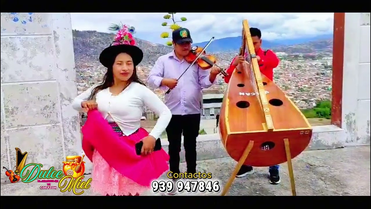 Jarana Arpa y Violin Con DULCE MIEL -  Jhoncito de Vinchos & Volcán RebeldeDe Ccaccamarca🎶🎻