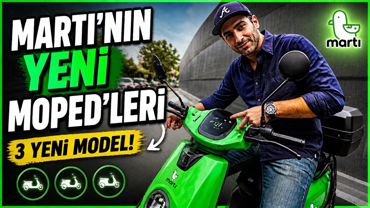 Martı ' nın Yeni  Moped leri  #martımoped