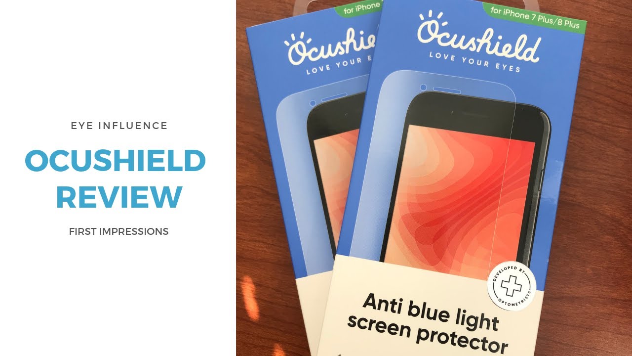 Screen Protector with Blue Light Filter | Ocushield Anti Blue Light Screen Protector