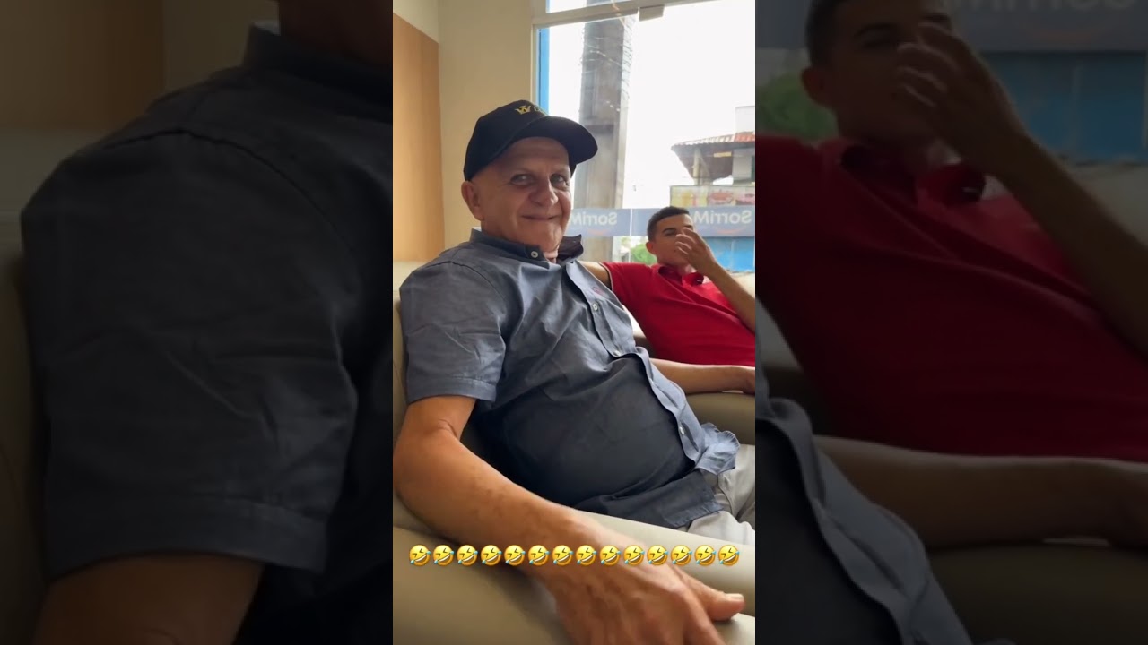 Olha a marra do Goió depois que colocou os dentes!🤌😂😂😂😂😂😂