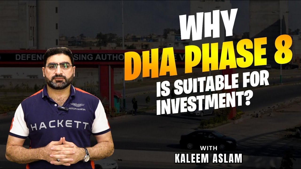 Why DHA Phase 8 is Suitable For Investment? | Plot Prices & Development Updates | Invest in DHA Lhr