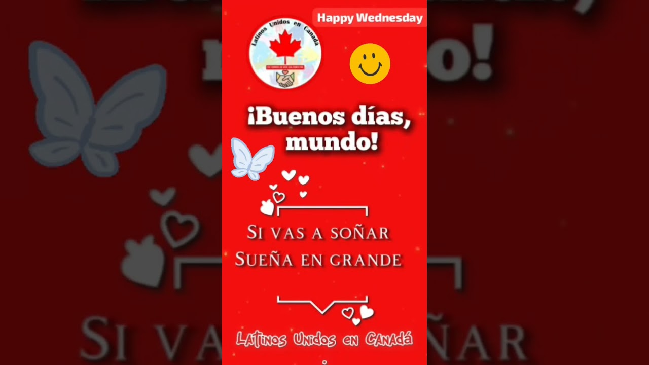 &iexcl;Buenos d&iacute;as, mundo!#gratitudadios  #actitudpositiva💯