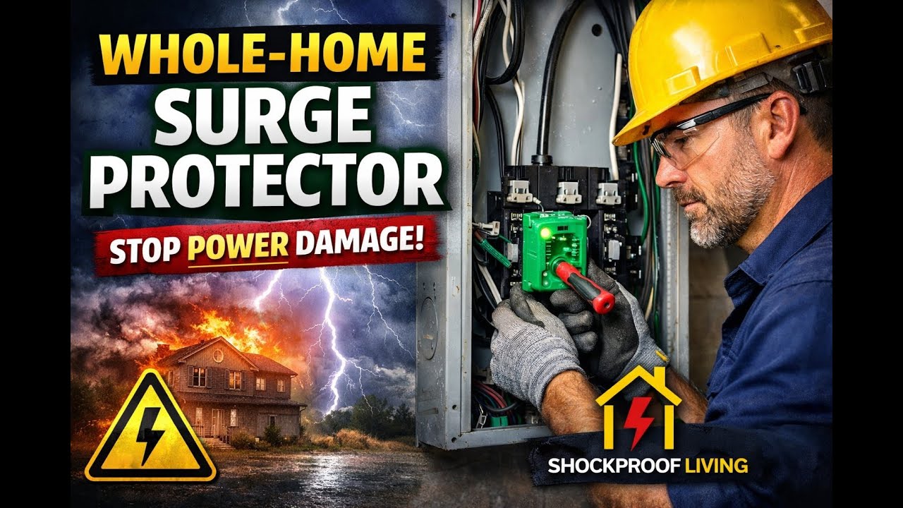 How to Install a Whole-Home Surge Protector (STOP Power Damage)