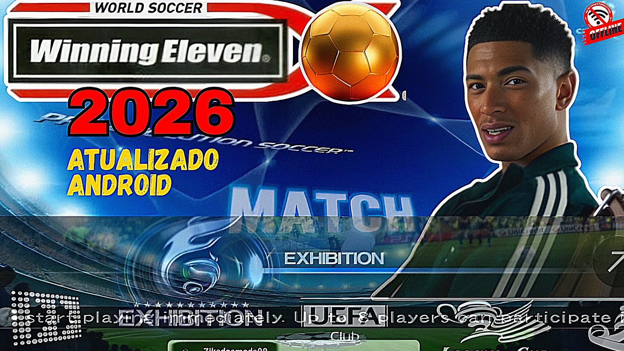 Saiu! Pes 2012 Mod 2026 Winning Elevem C/ Euro Copa Brasileirão Libertadores e Várias Ligas 