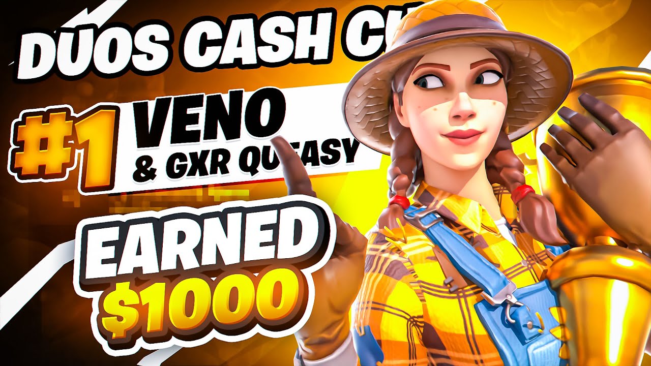 1ST PLACE IN DUO CASH CUP 🏆 w/ @Queasy