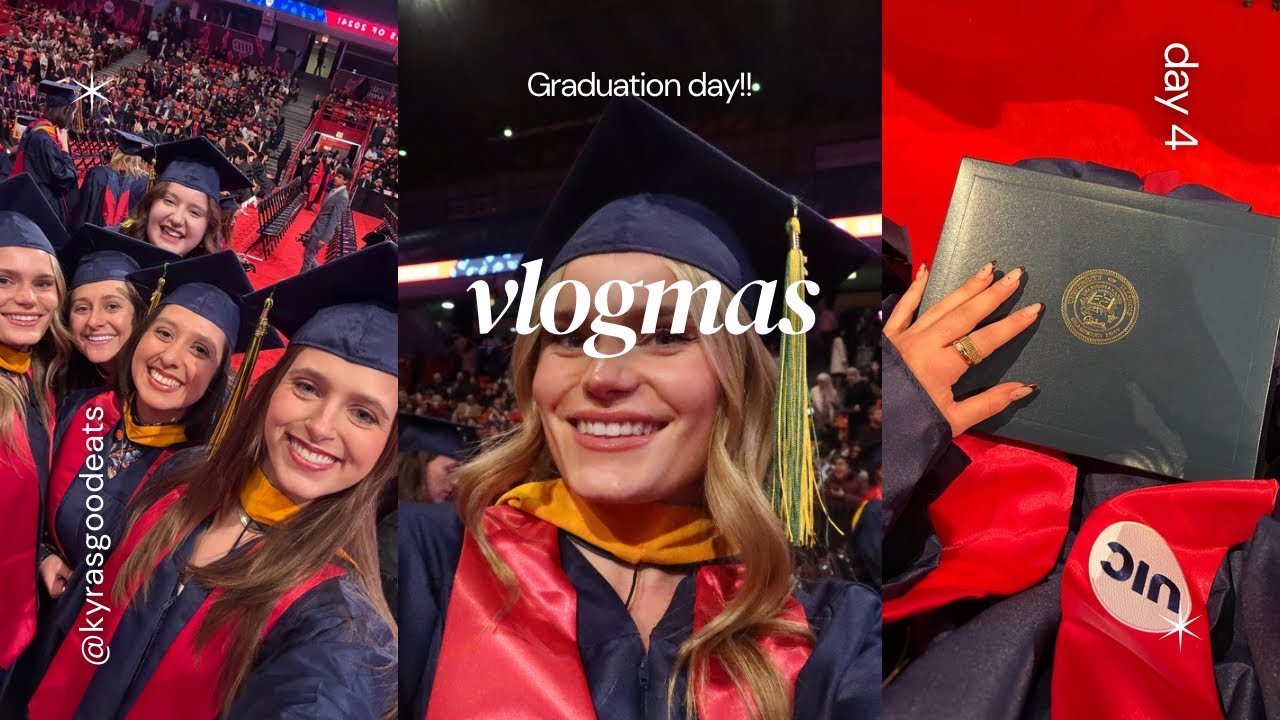 Vlogmas day 4: Graduation day!