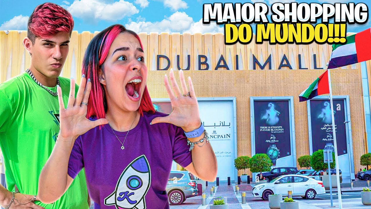 MAIOR SHOPPING DO MUNDO *em Dubai