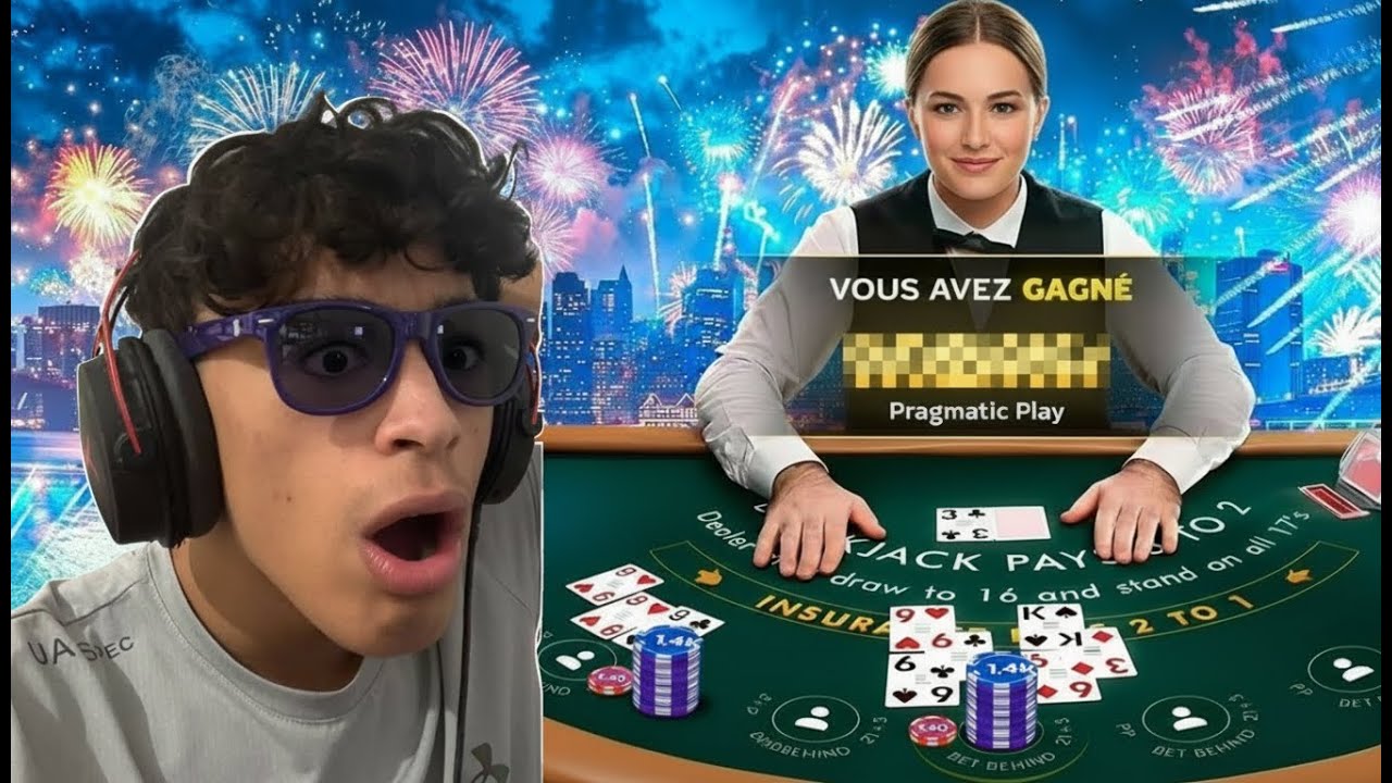 UNE SESSION BLACKJACK INCROYABLE… JE ME SURMONTE🤯
