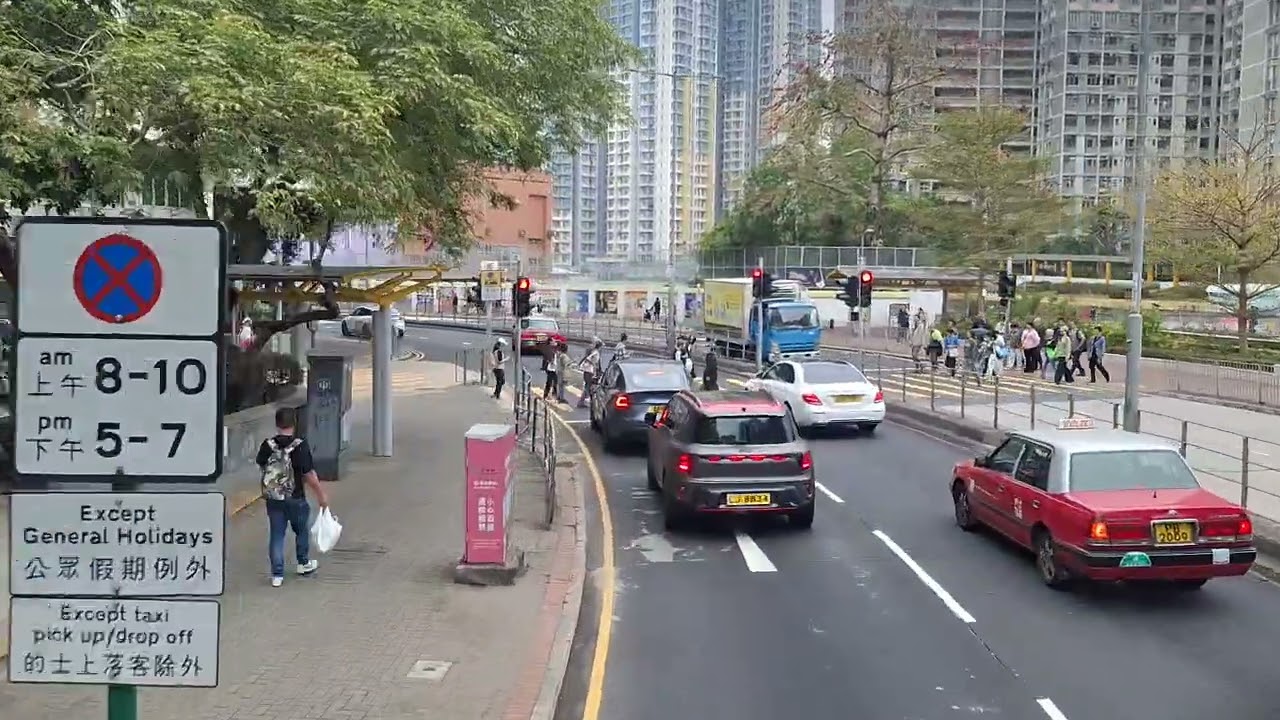 車隊編號5740 CTB111 坪石往中環(港澳碼頭)