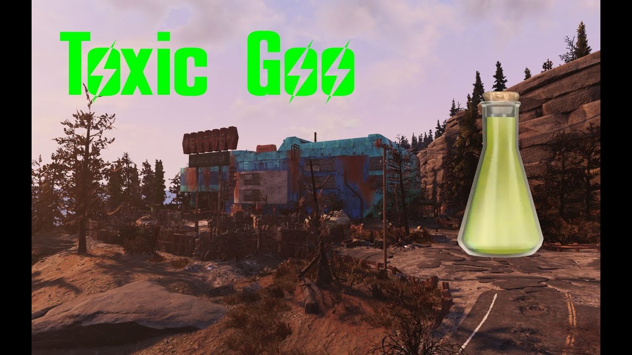 Fallout 76 Toxic Goo Location Tutorial
