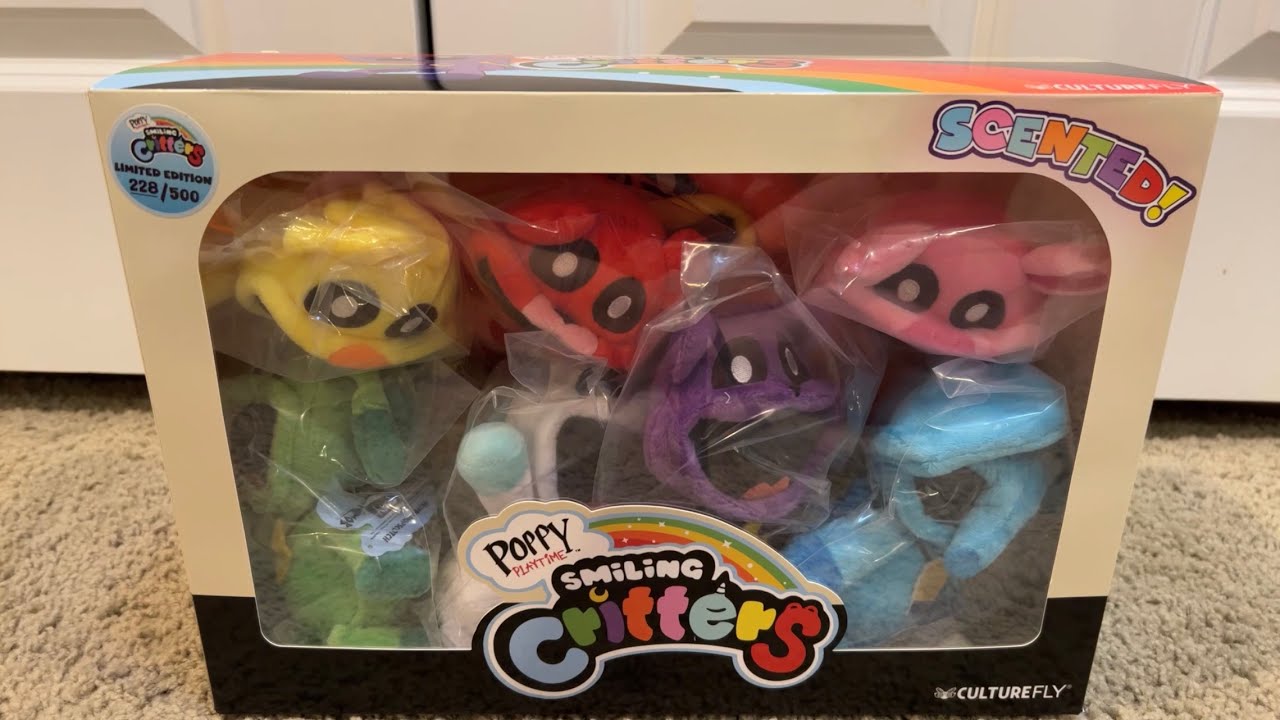 Mini Scented Smiling Critters Plushies Unboxing!