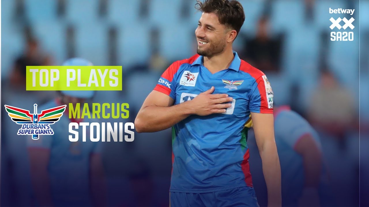 MARCUS STOINIS: A FORCE TO BE RECKONED WITH! | Betway SA20