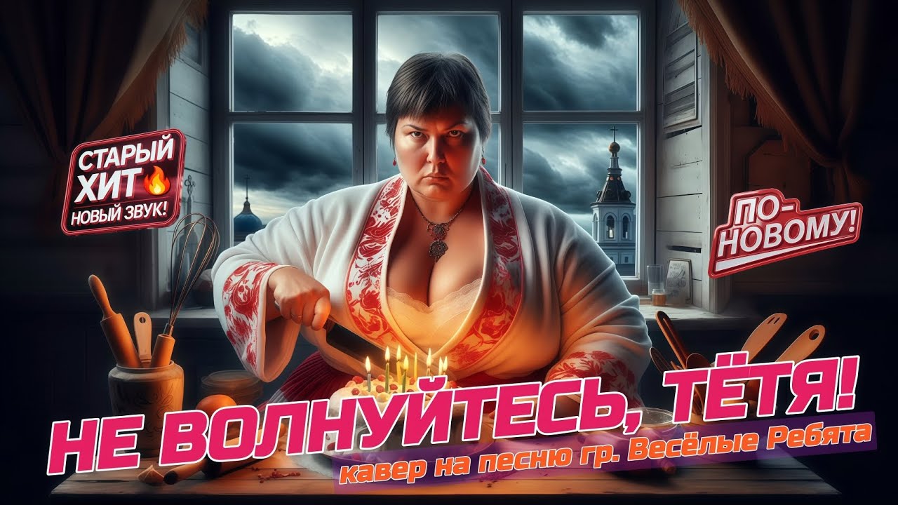 Не Волнуйтесь, Тетя 📺 🍰 👩| КАВЕР - ВАРИАЦИЯ На Песню гр. Весёлые Ребята С Новым Куплетом