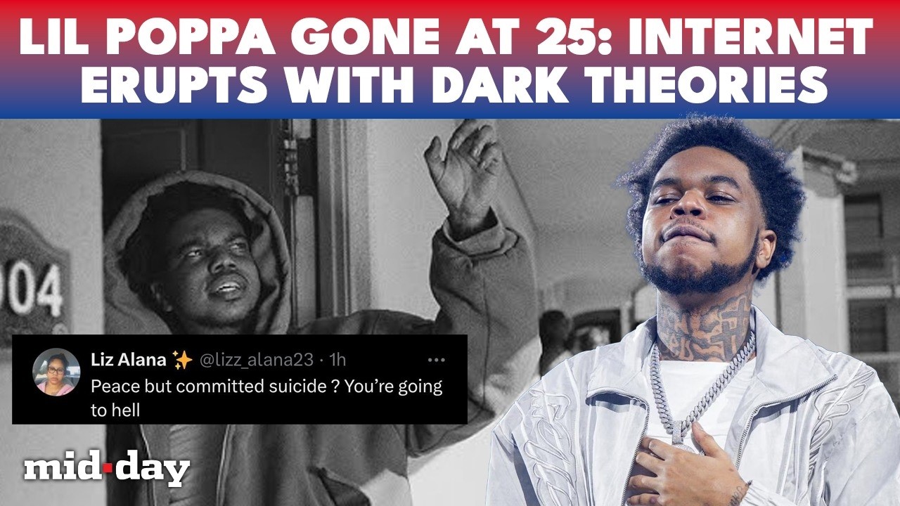 Sudden DEATH of Rapper Lil Poppa At 25 Leaves Dark Questions: Overdose, Suicide Or Hidden Illness?