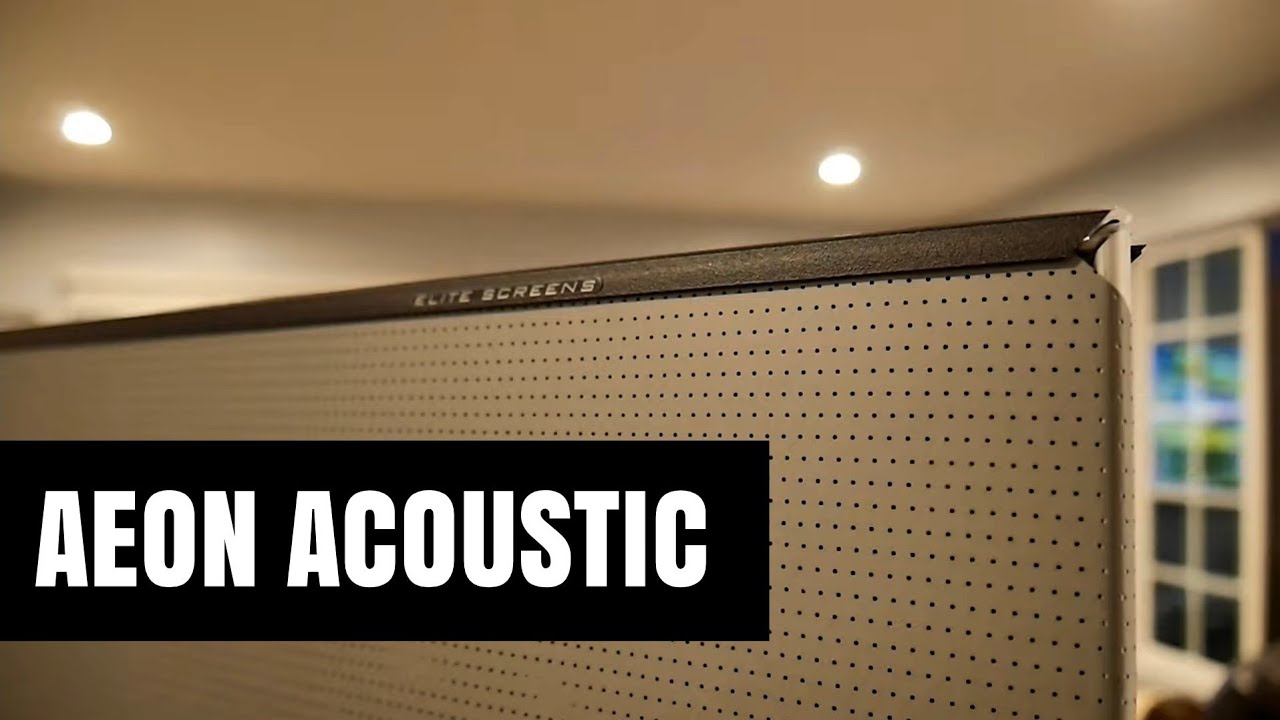 AEON Cinegrey AT 3D Screen by Elite Screens