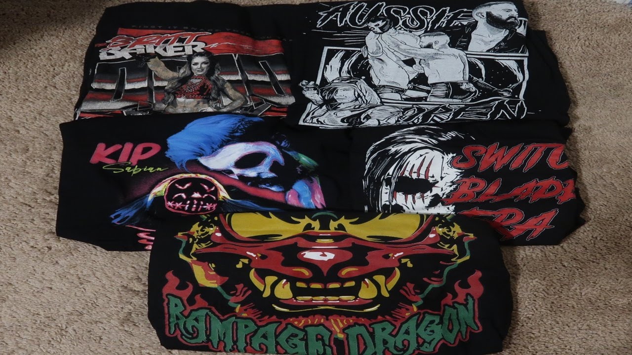 Pro Wrestling Tees Unboxing 10/28/22 - Aussie Aussie Aussie