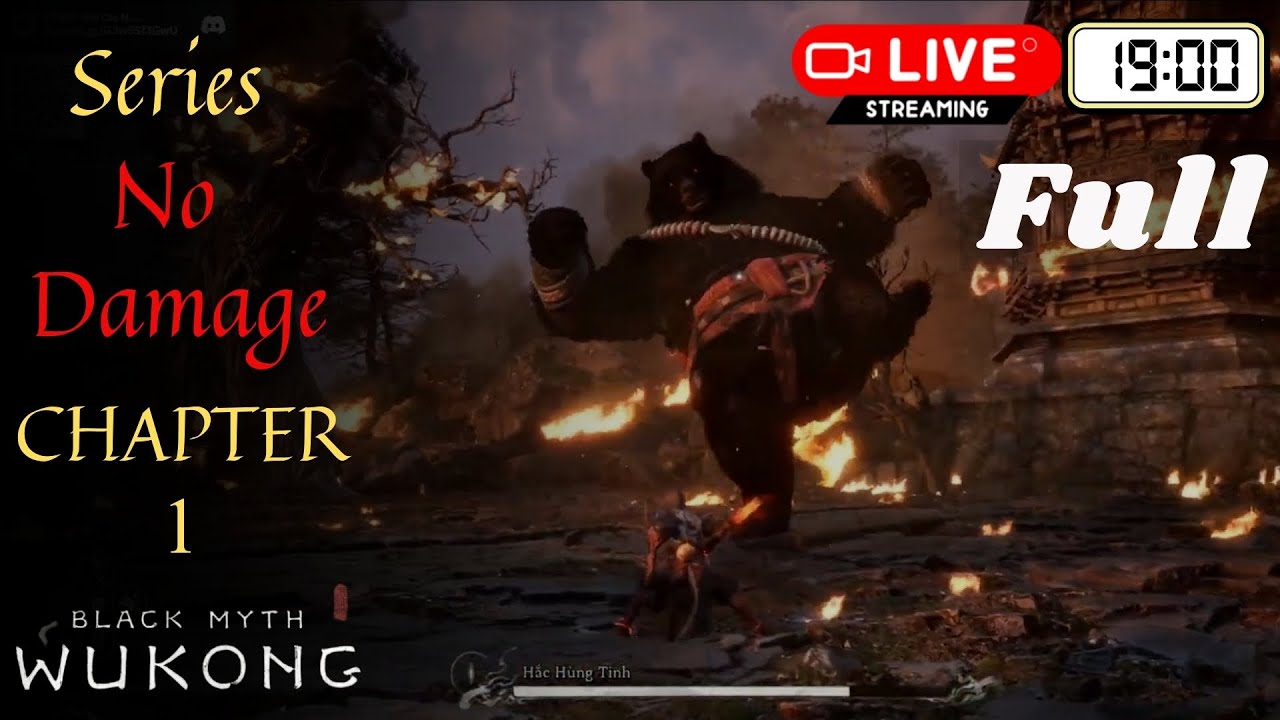 NO DAMAGE Boss Black Myth: Wukong Chapter 1 Full