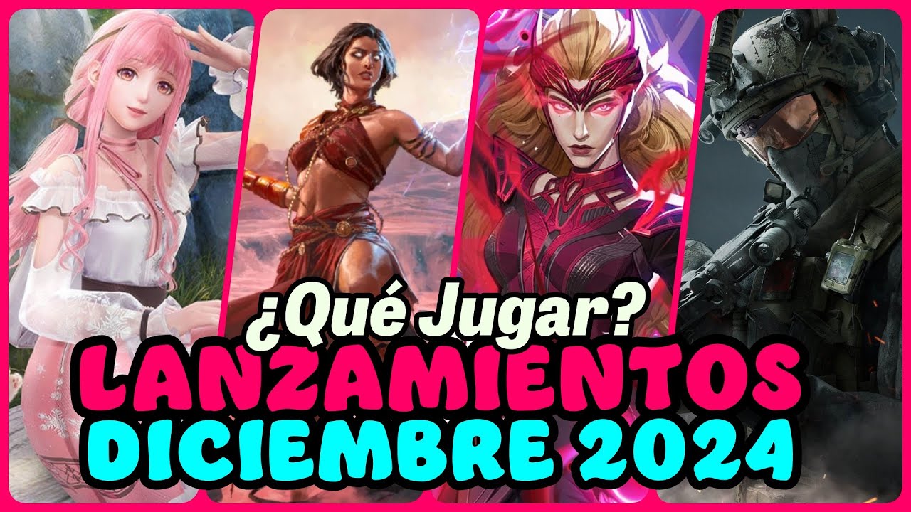 Los últimos del año 🫡 Lanzamientos diciembre 2024 🚀 Nuevos juegos, ARPG, Diablo-like, FPS, ...