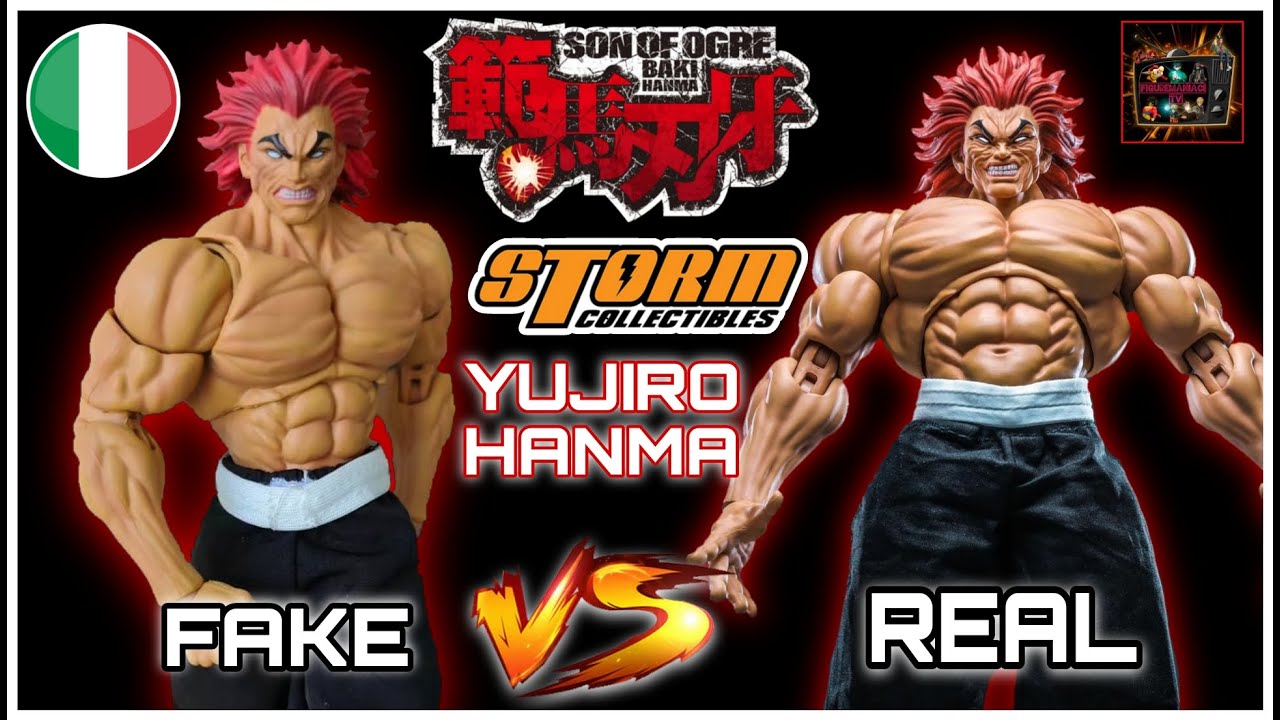 YUJIRO HANMA - STORM COLLECTIBLES - BOOTLEG VS REAL - BAKI SON OF OGRE - MERITA LA VERSIONE FAKE??