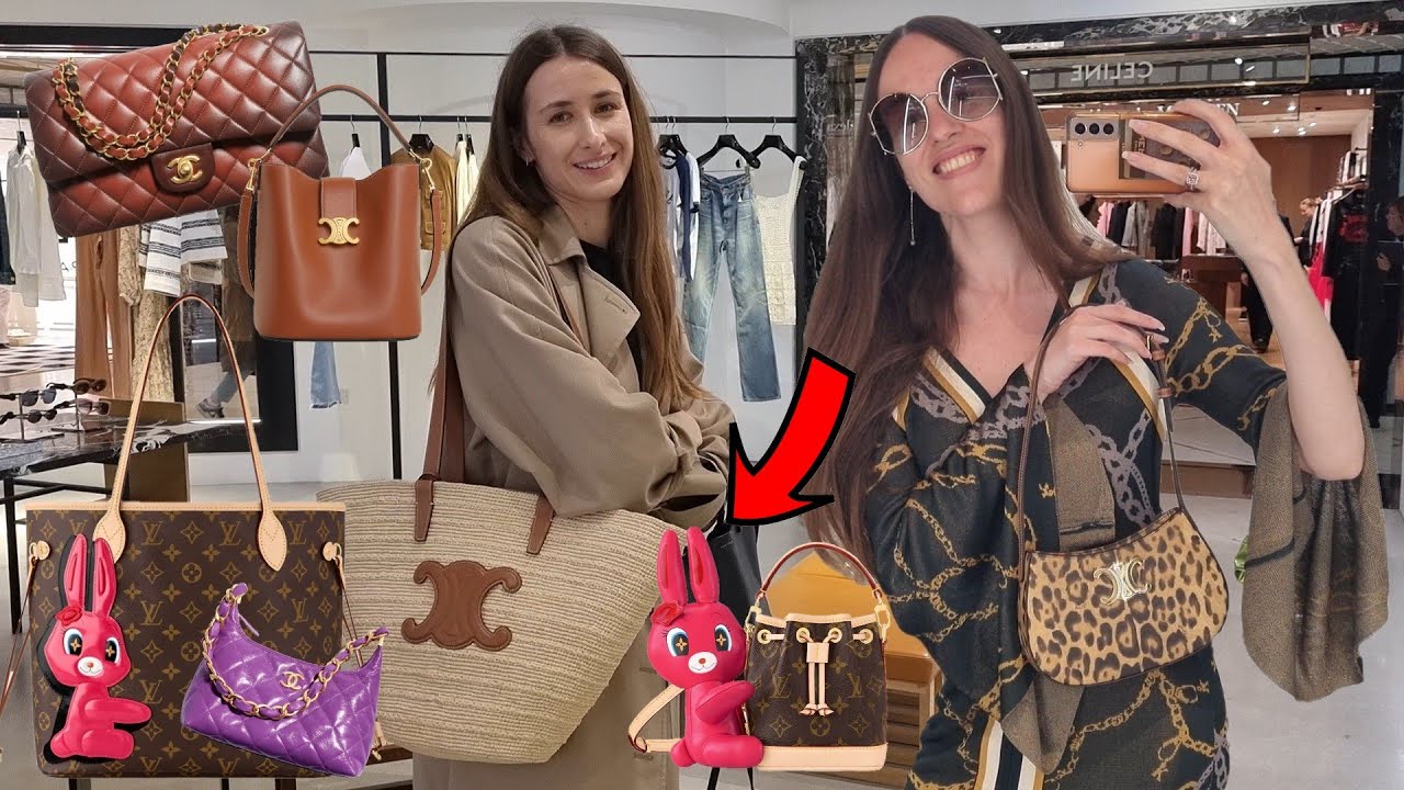 HOTTEST NEW BAGS 🔥 LONDON Luxury Shopping | CHANEL, CELINE, DIOR, LV, YSL, FENDI & FERRAGAMO 🔥