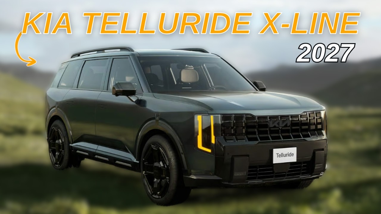 Цены и характеристики Kia Telluride X-line 2027 года | Король семейных внедорожников?