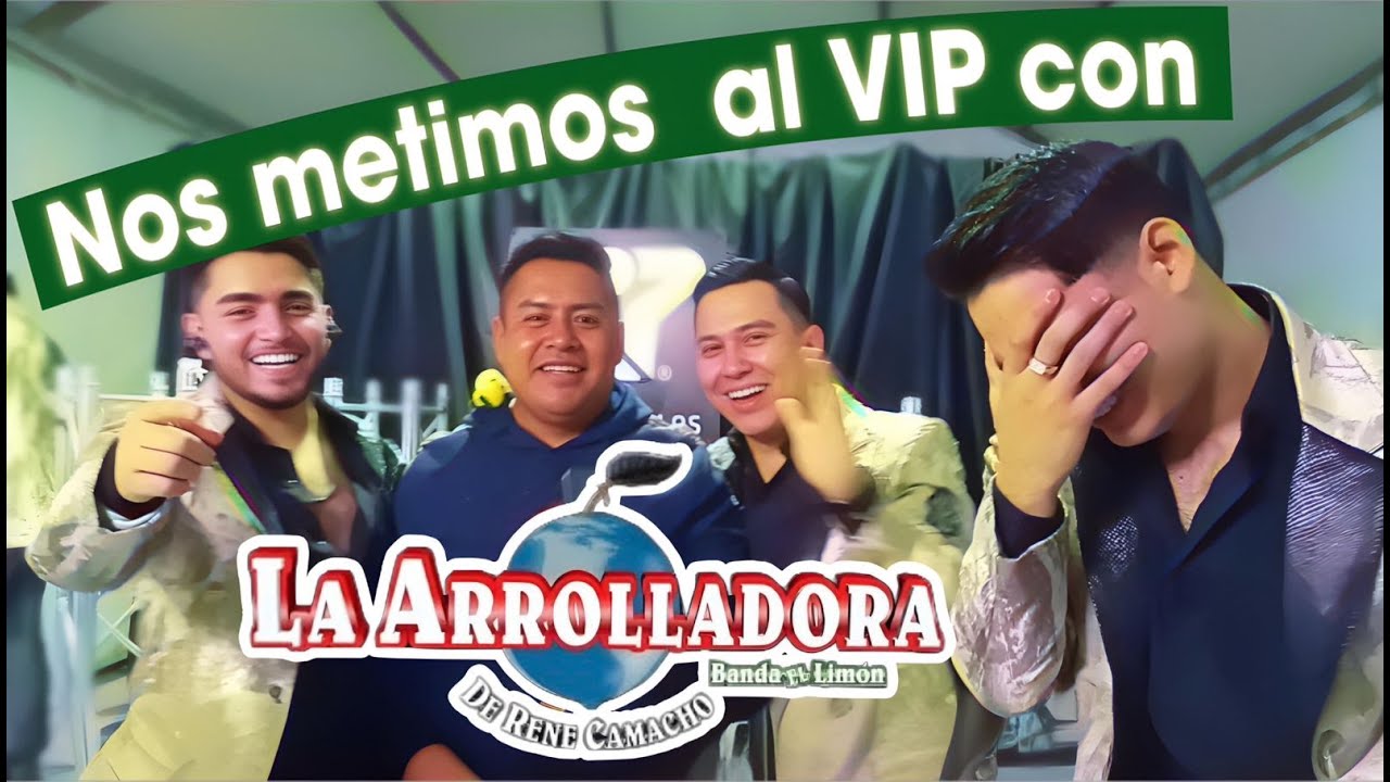 ¡Tequila Uay! estuvo en el VIP con ¡La Arrolladora!
