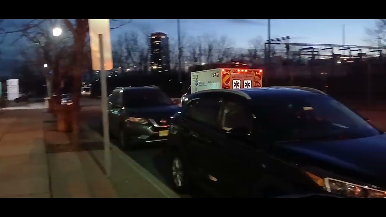 Jersey city ems responding to a call 