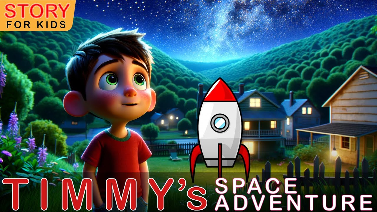 Sparky's Space Adventure: A Tale of Courage and Exploration | Children Story | 