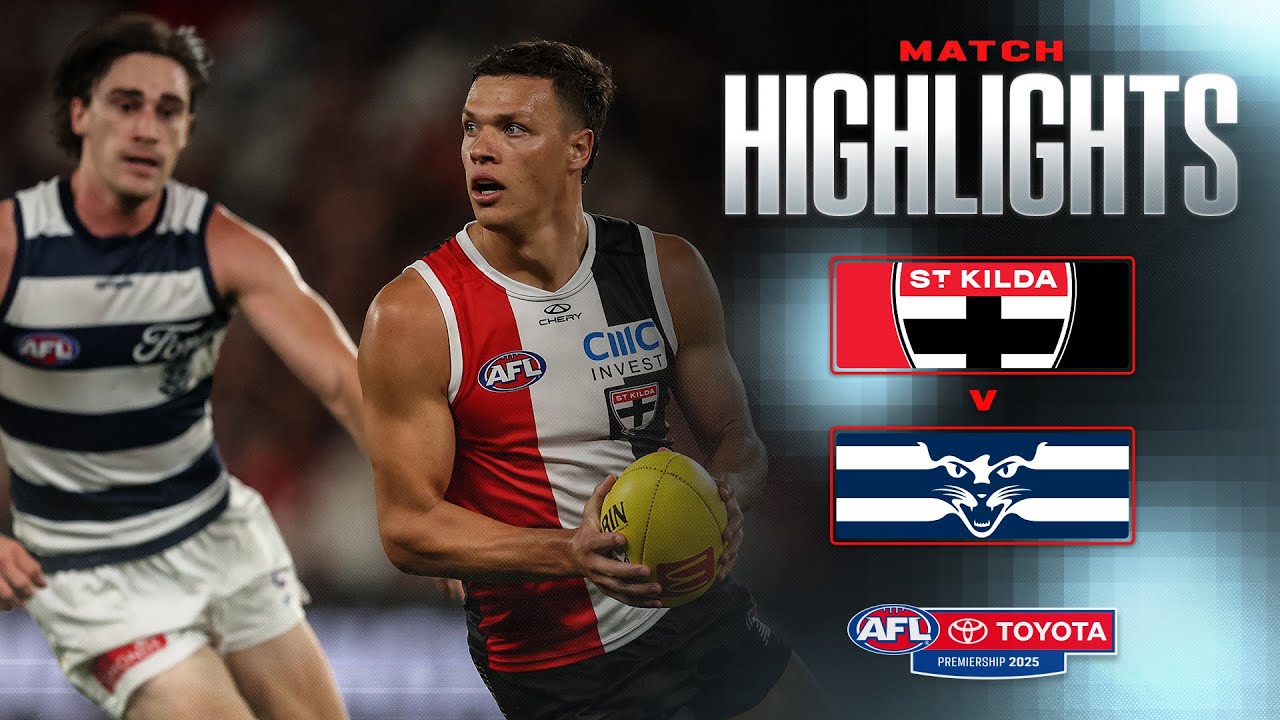 St Kilda v Geelong Cats Highlights | Round 2, 2025 | AFL