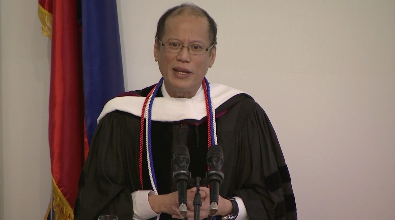 President Benigno Aquino III Honorary Degree Ceremony
