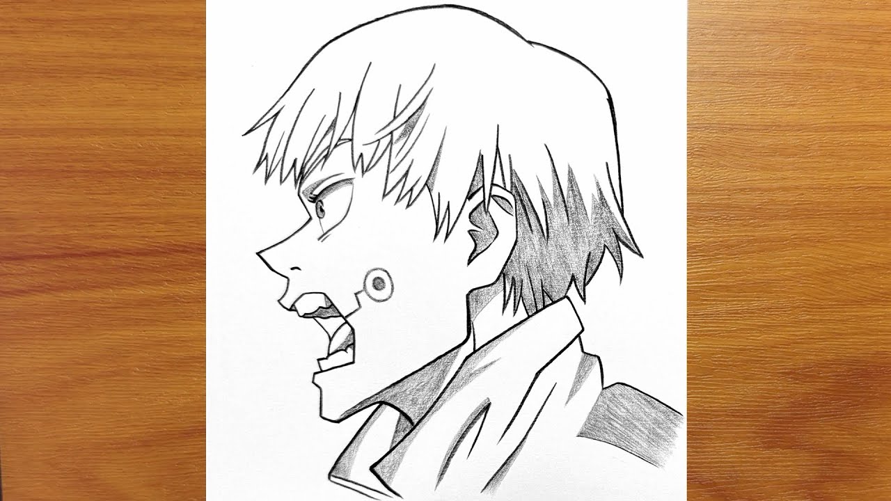 How to Draw Toge Inumaki (Jujutsu Kaisen) - Step by Step Tutorial | Anime Drawing Easy