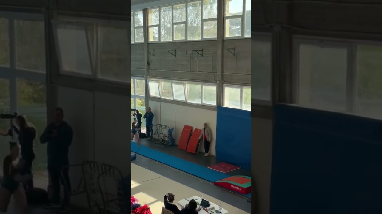 Volteggio Delia gold senior 2025 #gym #sportpertutti #acrobatics #perte