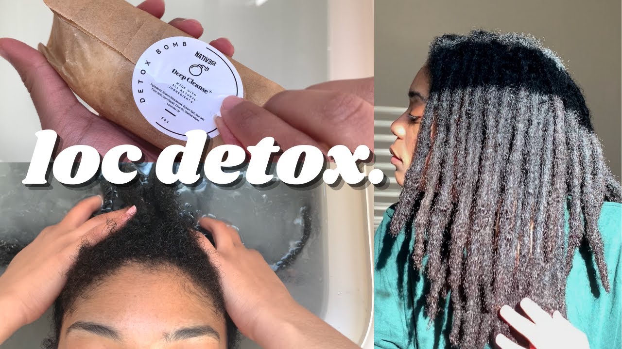 💣LOC DETOX BOMB & HOT OIL TREATMENT | 61 SEMI-FREEFORM THICK LOCS  thequalityname