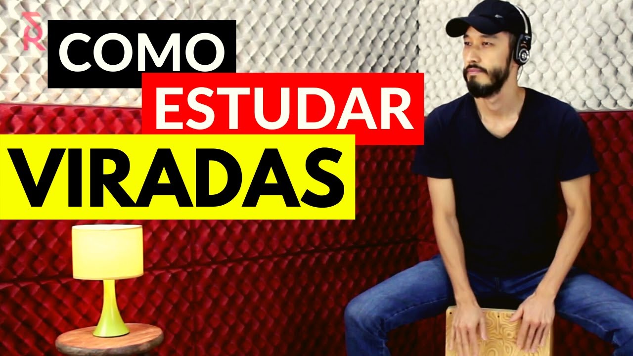 COMO ESTUDAR VIRADAS | Aplicando a Leitura Rítmica | VIRADAS NO CAJON