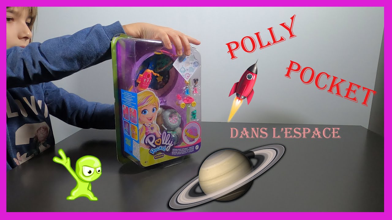 les polly pockets dans l'espace