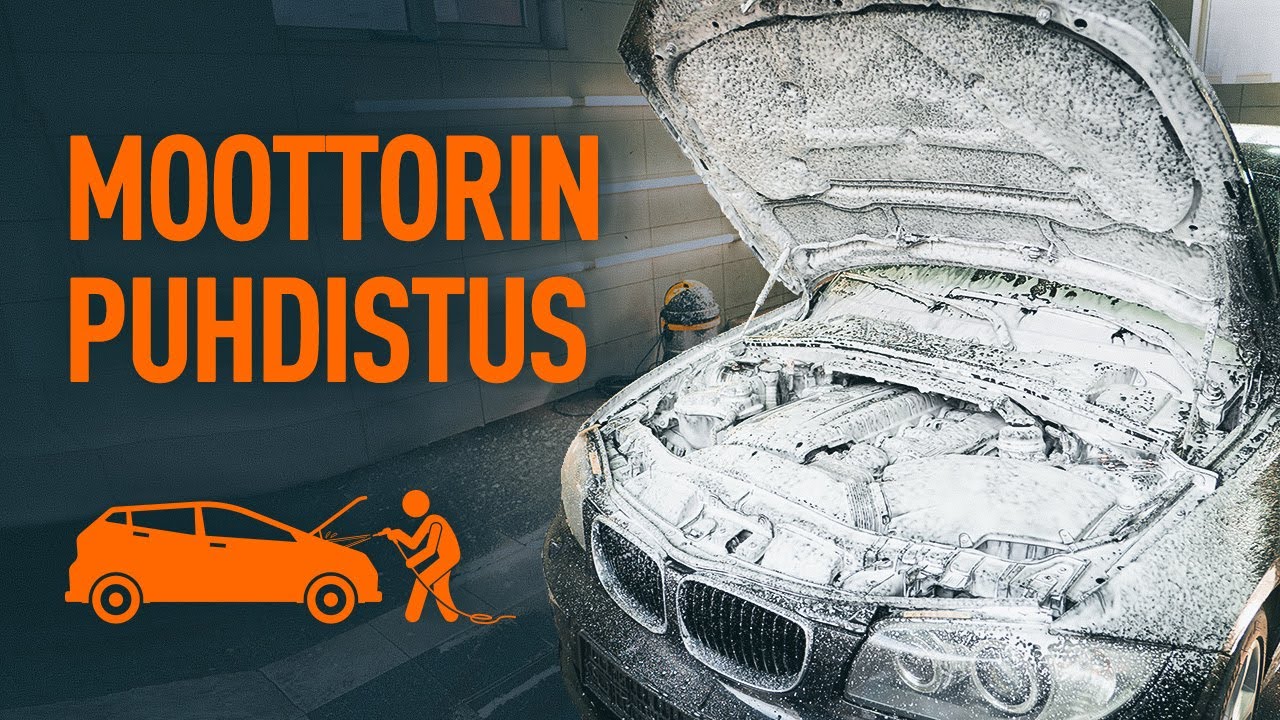 5 virhettä moottoria pestäessä | AUTODOCin vinkit