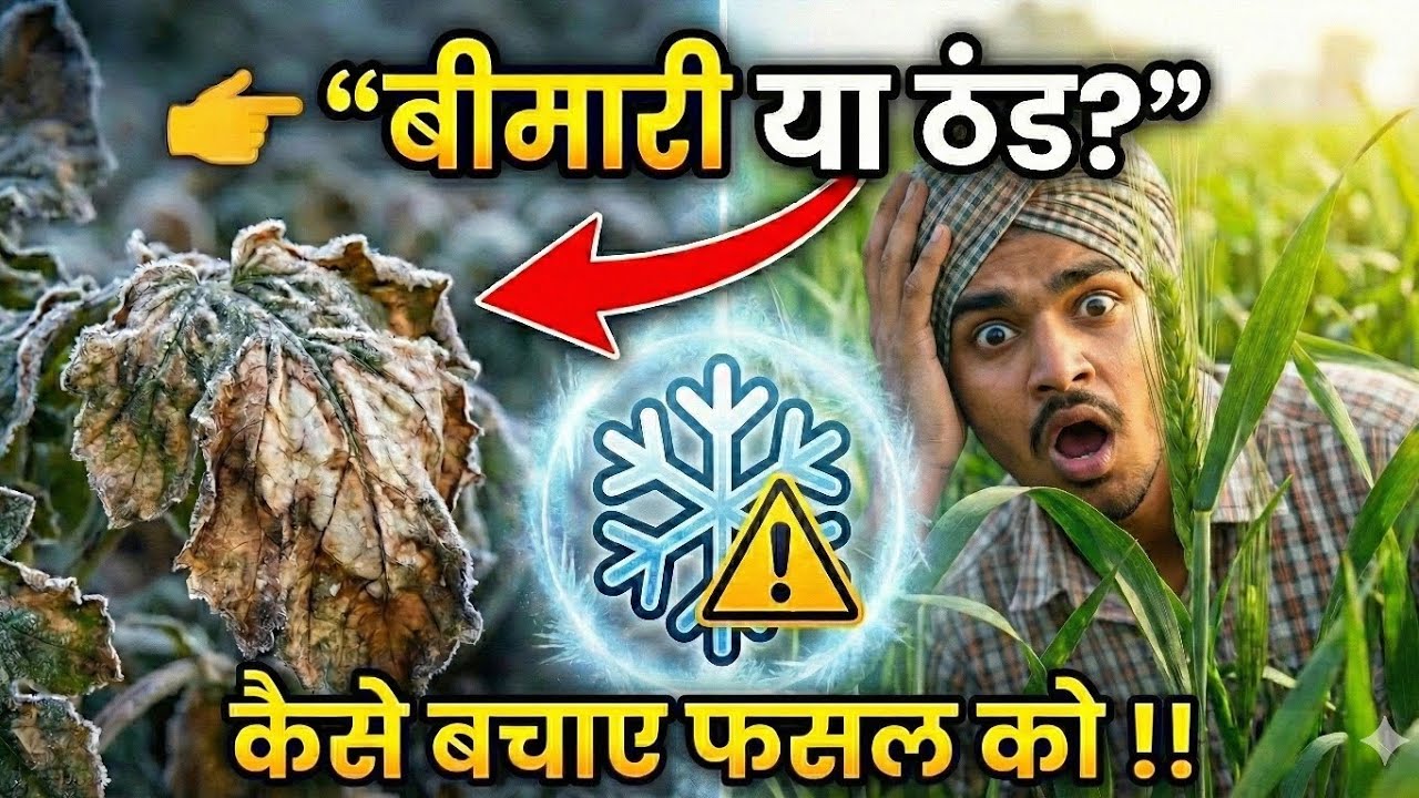 ठंड पड़ते ही फसल में ये बीमारी क्यों फैलती है? किसान जरूर देखें | winter crops @khetiSamasyaUpay